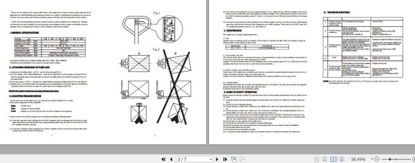 Hangcha Pallet Truck HD Series Operation Instructions Parts List 2