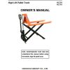 Hangcha Pallet Truck HLT10 HLT15 Owners Manual 2015 1