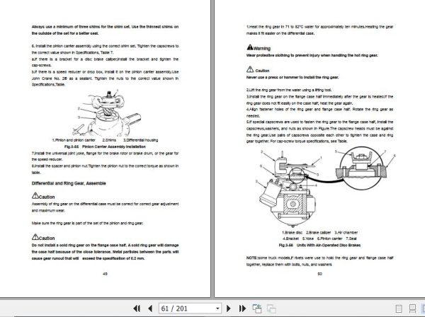 Hangcha Reach Stacker RS4531CH XRW86 Service Manual 2020 2