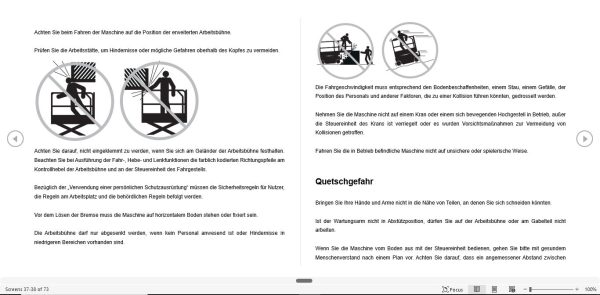Hangcha Scissor Lift 65XEN to 160XEN User Manual 2020 DE 2