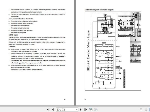 Hangcha Towing Tractor QDD6 C1 to QDD6 D2S Operation Maintenance Manual 2012 3