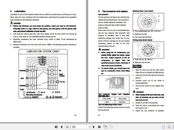 Hangcha Towing Tractor QSD10 C1 QSD15 C1 Operation Maintenance Manual 2012 2