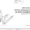 Hangcha Walking Electric CBD15 JL3 CBD18 JL3 Parts Manual 1