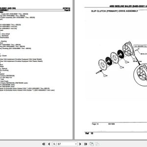 Hesston Beeline Baler 4650 Parts Catalog 00705134 2