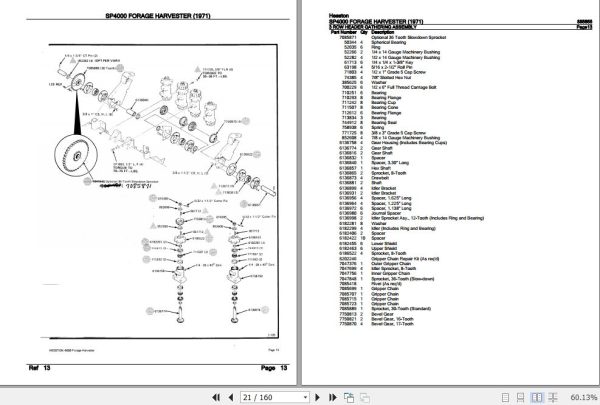 Hesston Forage Harvester SP4000 Parts Catalog 885855 3
