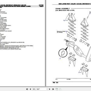 Hesston Large Rect. Baler 4900 Parts Catalog 00707865 3