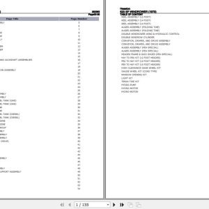 Hesston Windrower 620SP Parts Catalog 883363 1