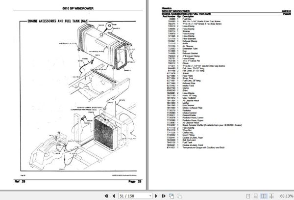 Hesston Windrower 6610 SP Parts Catalog 8081515 3