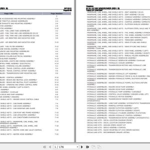 Hesston Windrower 8110 8110S Parts Catalog 00716131 1