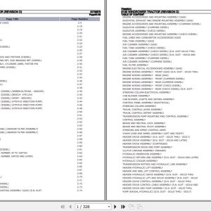 Hesston Windrower Tractor 8100 Parts Catalog 00708879 1