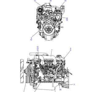 Hino Engine P11CUN KSFA Parts Catalog 1