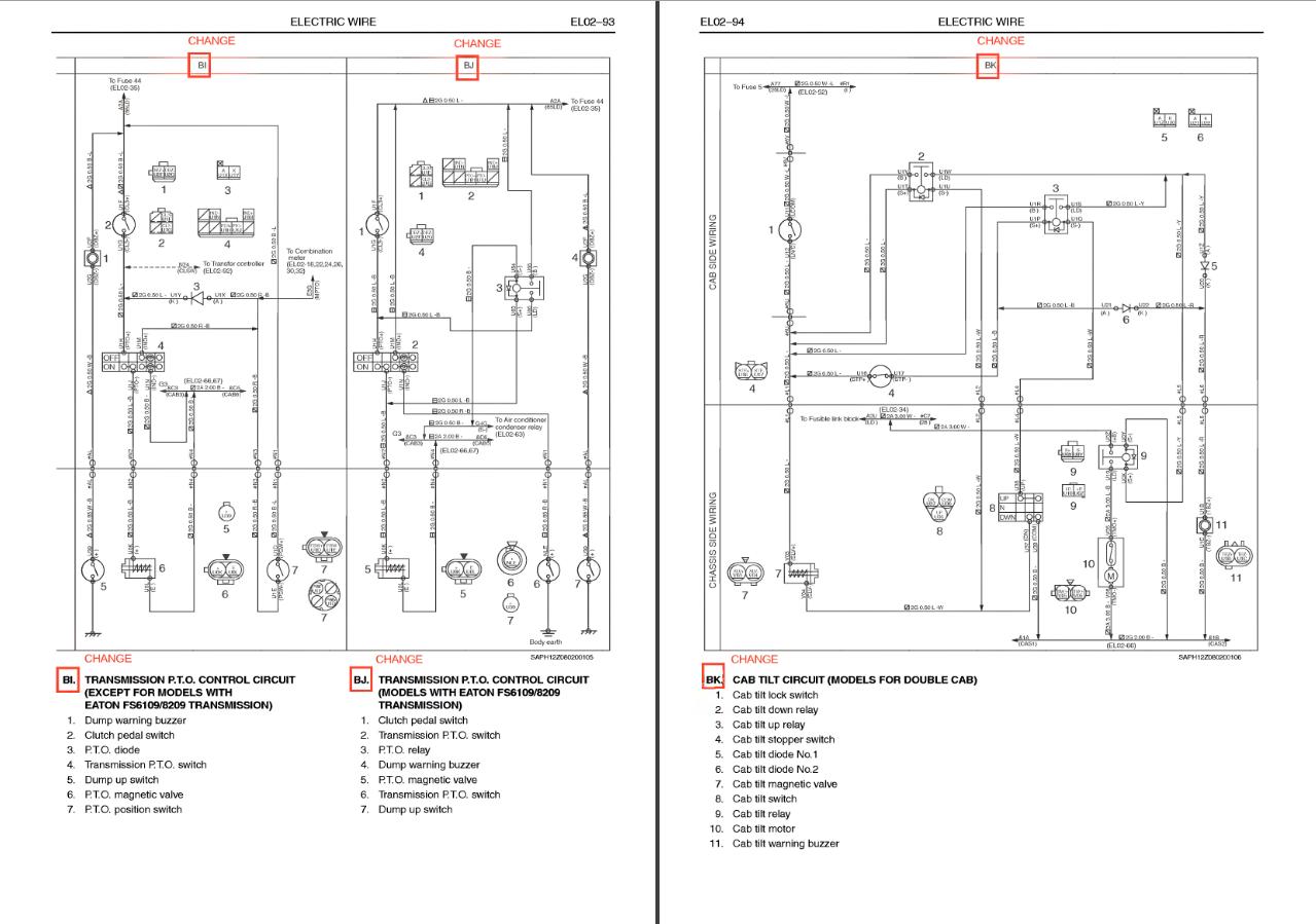 Hino Truck 500 Series FC3J GD1J FG1J GH1J FM1J FM2P Workshop Manual S1 YFCE16A (2)