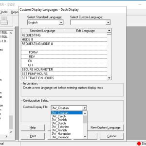 Hyster Forklift ETACC 08.2024 2.42.15 Display Program and Database 6