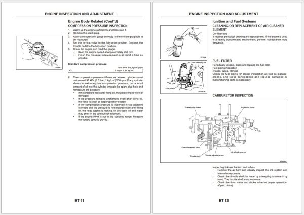 Hyster Forklift H1.5 3.5XT D475 Service Manual 2
