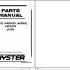 Hyster Forklift H400HD H400HDS H450HD H450HDS C236 Parts Manual 4119341 2020 1