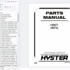 Hyster Forklift H50CT B274 Parts Manual 4120805 2025 1
