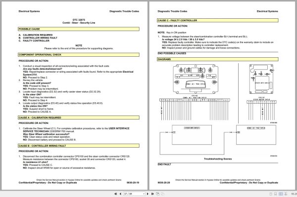 Hyster Forklift Truck BE80ZHD BE100ZHD A244 Service Manual 3