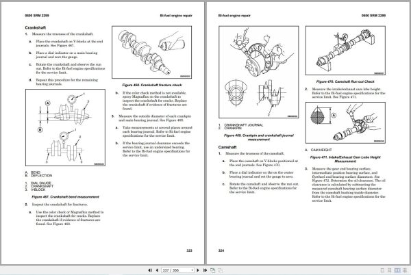 Hyster H2.0A H2.5A6 H2.5A H3.0A H3.5A R177 Engine Repair Manual 4277933 3