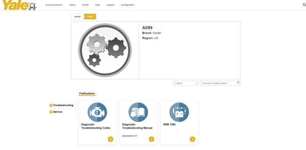 Hyster and Yale OneSource Diagnostic Troubleshooting Codes Manual Wiring Digram Update 2025 VMWARE 2