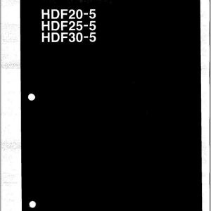 Hyundai Forklift HDF20 5 HDF25 5 HDF30 5 Parts Catalog EN KO 1