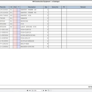 Hyundai Hydraulic Crane HC25E Spare Parts Catalog 3