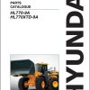 Hyundai Wheel Loader HL770 9A HL770XTD 9A Parts Catalog 1