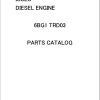 Isuzu Engine 6BG1 TRD03 Parts Catalog 1