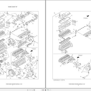Isuzu Engine 6HK1XBJK01 Parts Catalog 1