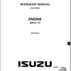 Isuzu Engine 6WG1 TC Workshop Manual 1