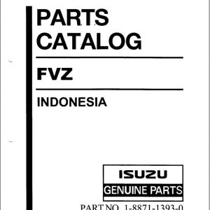 Isuzu Truck FVT Indonesia Parts Catalog 1 8871 1393 0 1