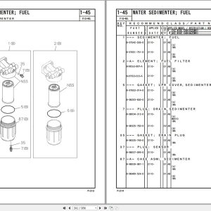 Isuzu Truck FVZ GVZ Parts Catalog 1 8871 2030 0 2