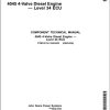 John Deere Diesel Engine 4045 4 Valve Component Technical Manual CTM120119 1