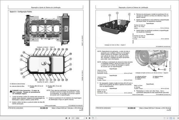 John Deere Diesel Engine 4045 4 Valve Component Technical Manual CTM120154 PT 2