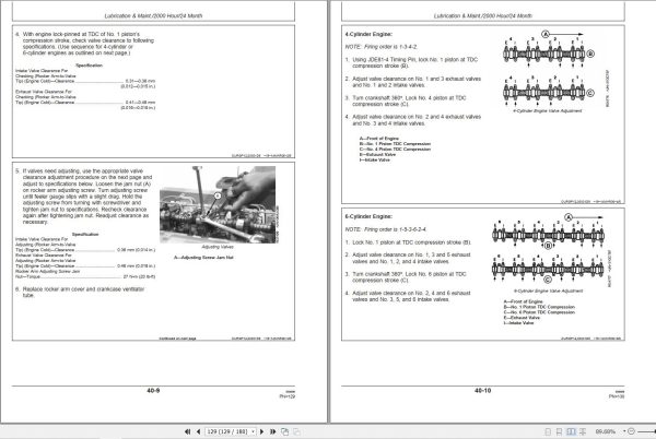 John Deere Engine 4.5L 6.8L PowerTech E Operator Manual OMRG37407 2