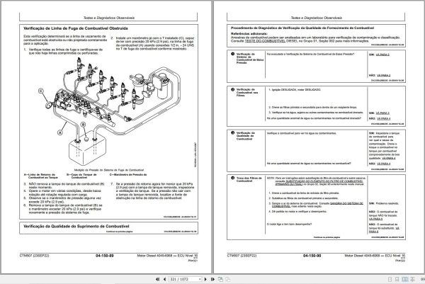 John Deere Engine 4045 6068 Level 16 ECU Component Technical Manual CTM507 PT 2