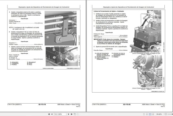 John Deere Engines 6090 Level 33 ECU Component Technical Manual CTM117754 PT 2