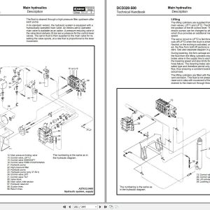 Kalmar Forklift DCD320 500 Technical Handbook 2