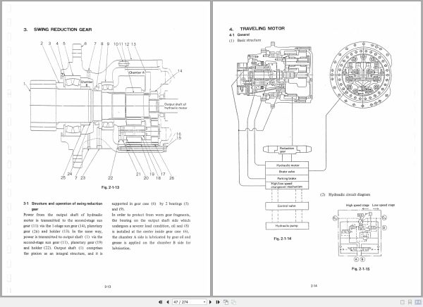 Kato Hydraulic Excavator Exceed HD 800VII Service Manual 2