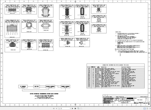 Kenworth Eaton Auto Transmission Electric Diagram 1