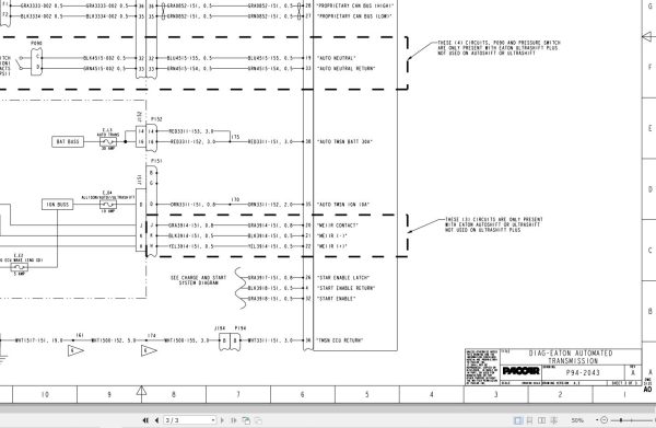 Kenworth Eaton Auto Transmission Electric Diagram 2