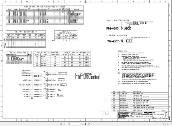 Kenworth Transmission Harness Electric Diagram 1