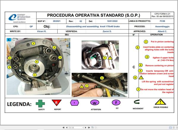 Knott 170×40 Disassembling Assembling Manual 1