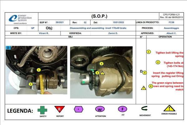 Knott 170×40 Disassembling Assembling Manual 2