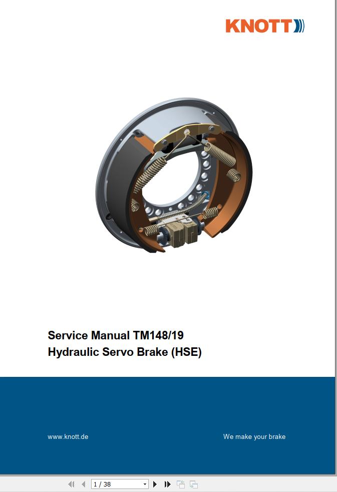 Knott Hydraulic Servo Brake HSE Service Manual TM148 19 1