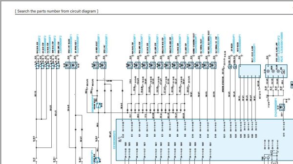 Kobelco Crawler Crane 7050G 2 Electric Hydraulic Circuit Diagrams 2