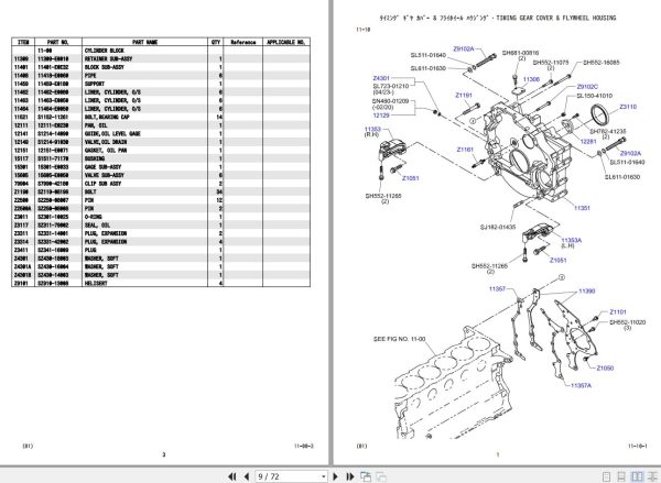 Kobelco Crawler Crane 7070G 2 Parts Catalog S3GG05301ZO05 3
