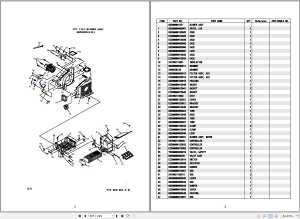 Kobelco Crawler Crane 7080 2 Parts Catalog S4GK10002ZO 3