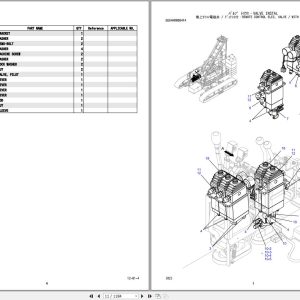 Kobelco Crawler Crane 7200G 2 Parts Catalog S3JD05301ZO01 1