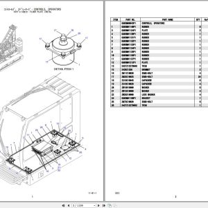 Kobelco Crawler Crane 7200G Parts Catalog S3JD04301ZO06 1