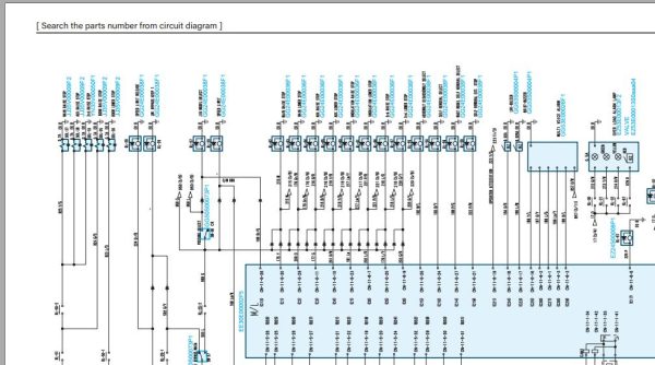 Kobelco Crawler Crane BME800G 2 Electric Hydraulic Circuit Diagrams 2